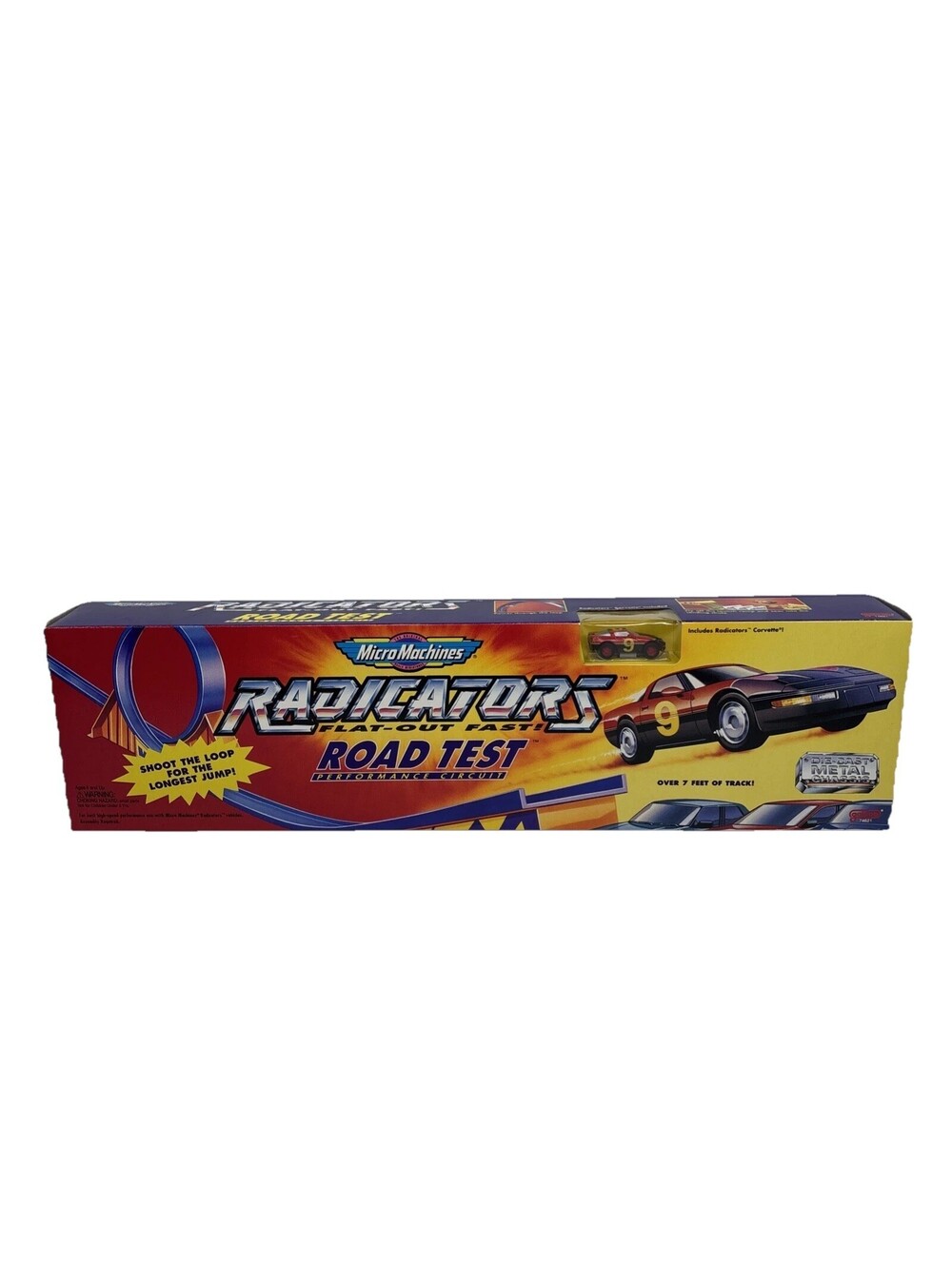Micro Machines Radicators Road Test Performance Circuit Vehicle Set Galoob 1994